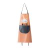 Household kitchen apron; oil and dirt proof; catering special adult apron can wipe hands; cooking in winter; and the overalls are thickened